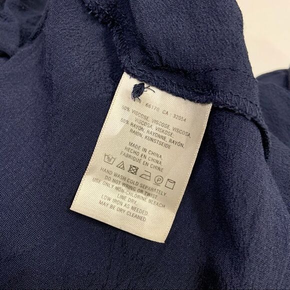 𝅺anthropologie Maeve Breary Cold Shoulder Ruffle Blouse - Picture 7 of 11